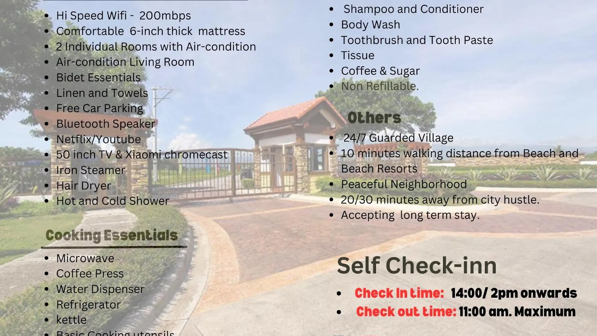 Beach Resorts Walking Distance To The Town House Davao Holiday home