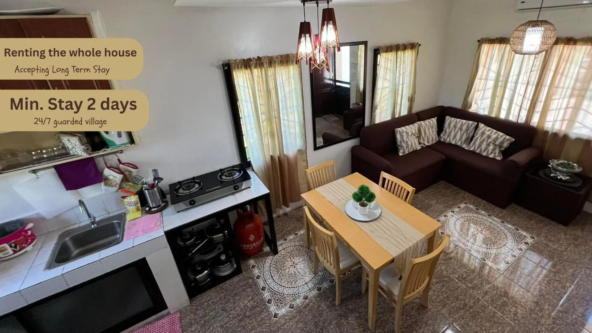 Holiday home Beach Resorts Walking Distance To The Town House Davao Philippines